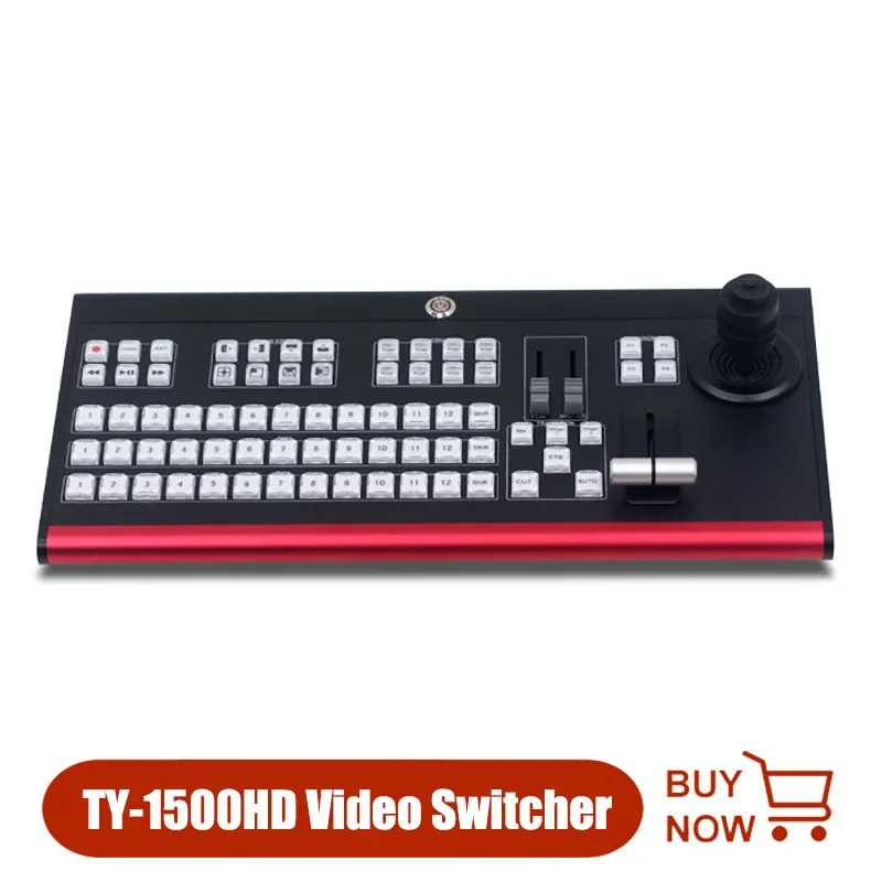 

TV-1500HD Switcher panel of Vmix Recording Equipment 4K Virtual studio Recording Video Switcher for Live Broadcast