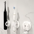 Настенный держатель для электрической зубной щетки без перфорации с гравитационным датчиком, автоматическая регулировка, водонепроницаемый держатель для электрической зубной щетки