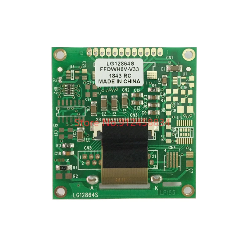 Модуль ЖК-дисплея COG 128x64 SPI 1 8 дюйма 3 В 5 в ST7565P | Электронные компоненты и