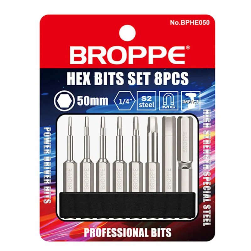 8 шт. шестигранные насадки для дрели 1/4 мм|Отвертка| |