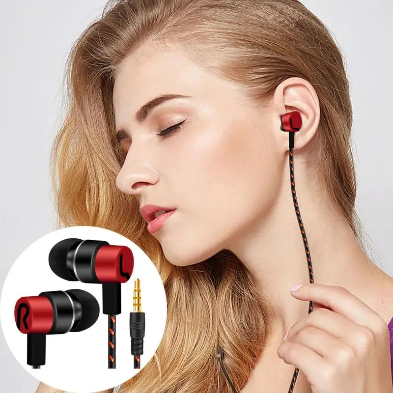 

Wired Earphone In Ear Gaming Earbuds Sports 3.5mm Plug HiFi Headset For IPhone Samsung Xiaomi Earpiece Fone De Ouvido