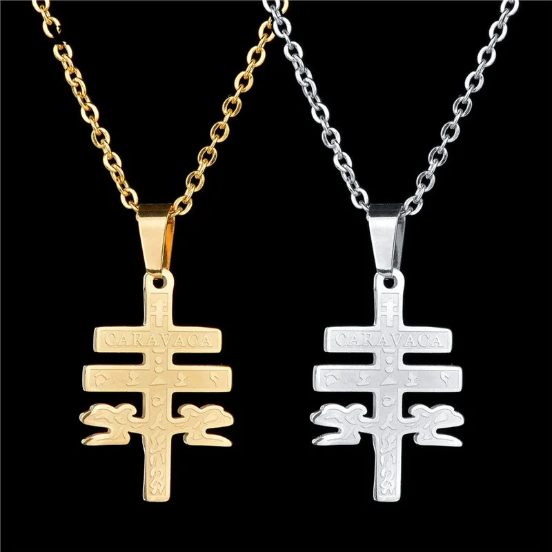 XLNT Золотое католическое Каравака распятие православный российский крест