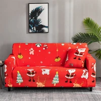 christmas elastic sofa covers for living room stretch wrap all inclusive chair couch slipcovers home decor 1234 seater covers