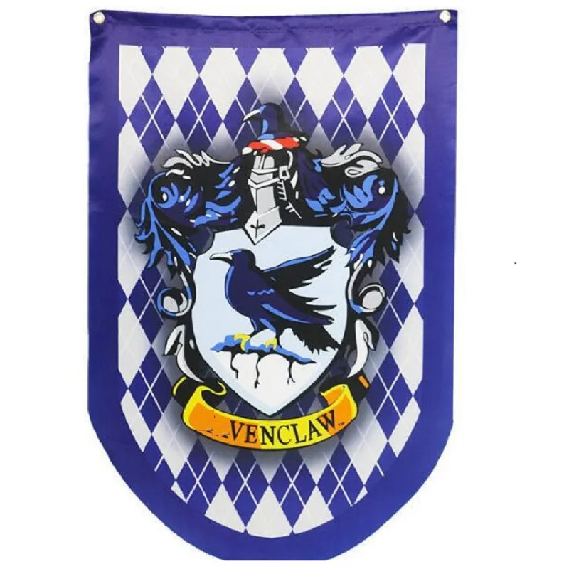 Волшебный школьный баннер в стиле Гарр Поттера 45*75 см Круглый флаг украшение