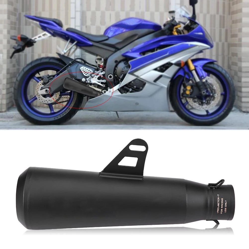 51 мм универсальный глушитель выхлопной трубы для мотоцикла кафе гонщика Kawasaki Honda