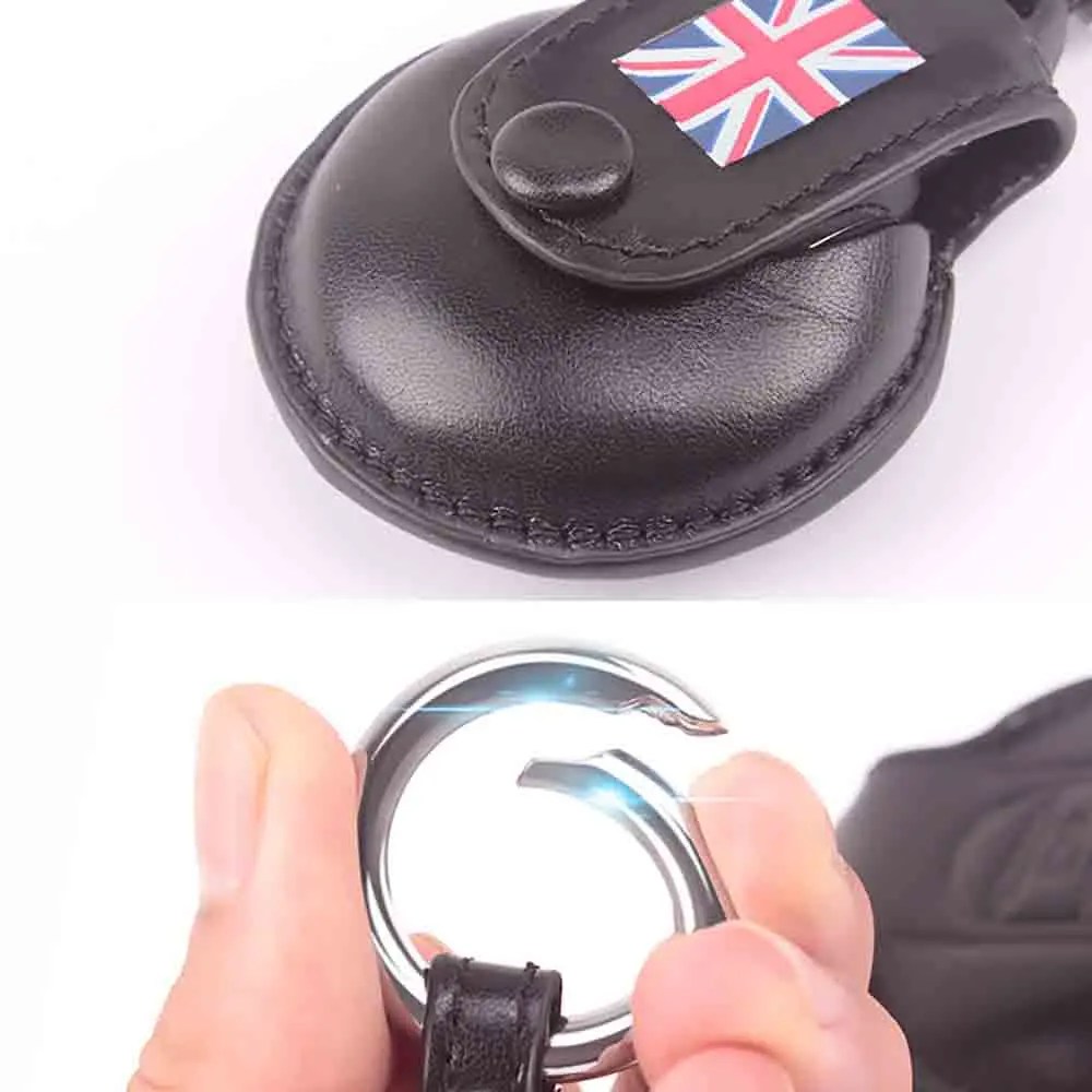 Кожаный чехол для ключей Mini Cooper JCW One F54 F55 F56 F60 с бриллиантами защитный