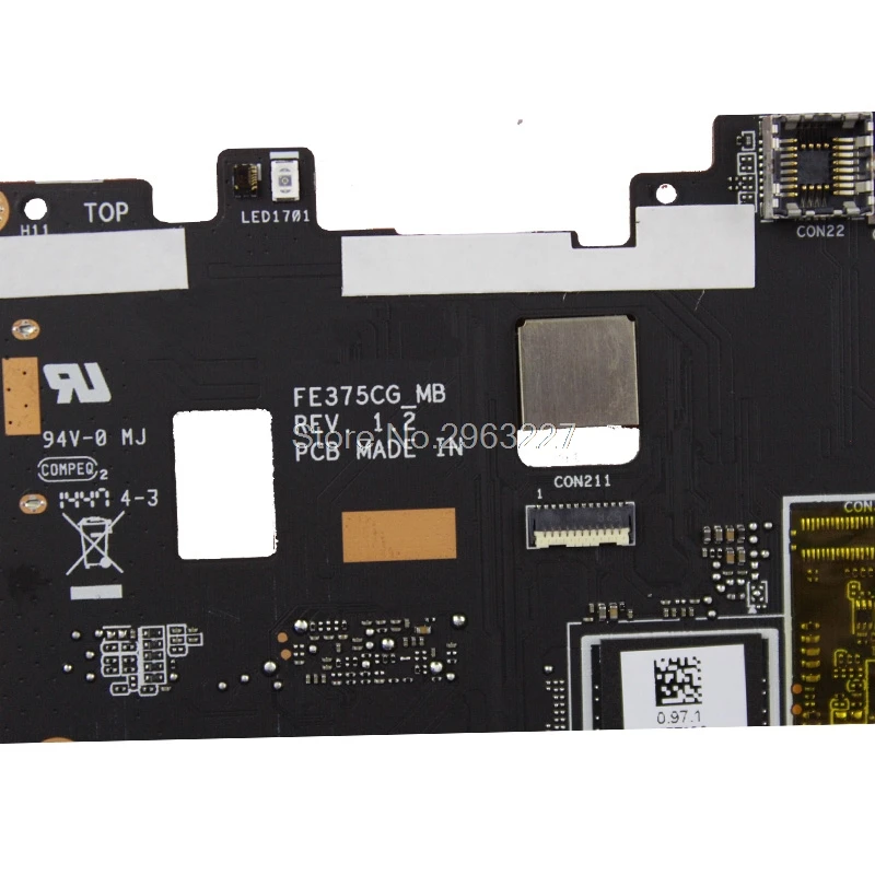 

For Asus FE375CG tablet motherboard FE375CG REV1.2 Mainboard With 16G Memory 90NK0190-R00030 90days warranty