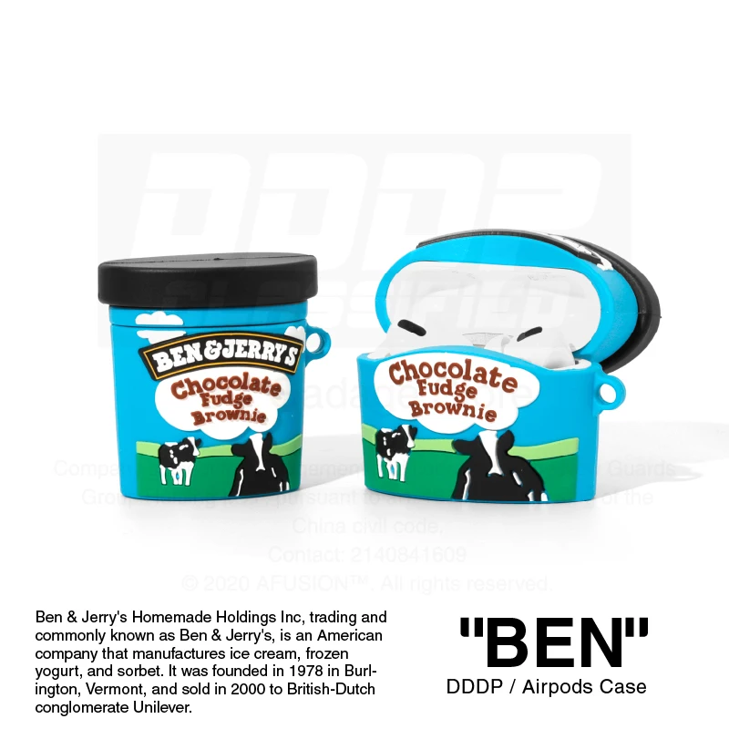 Чехол ben chocolate для Airpods 1/2/3 pro силиконовый защитный гаджет с брелоком карабином и