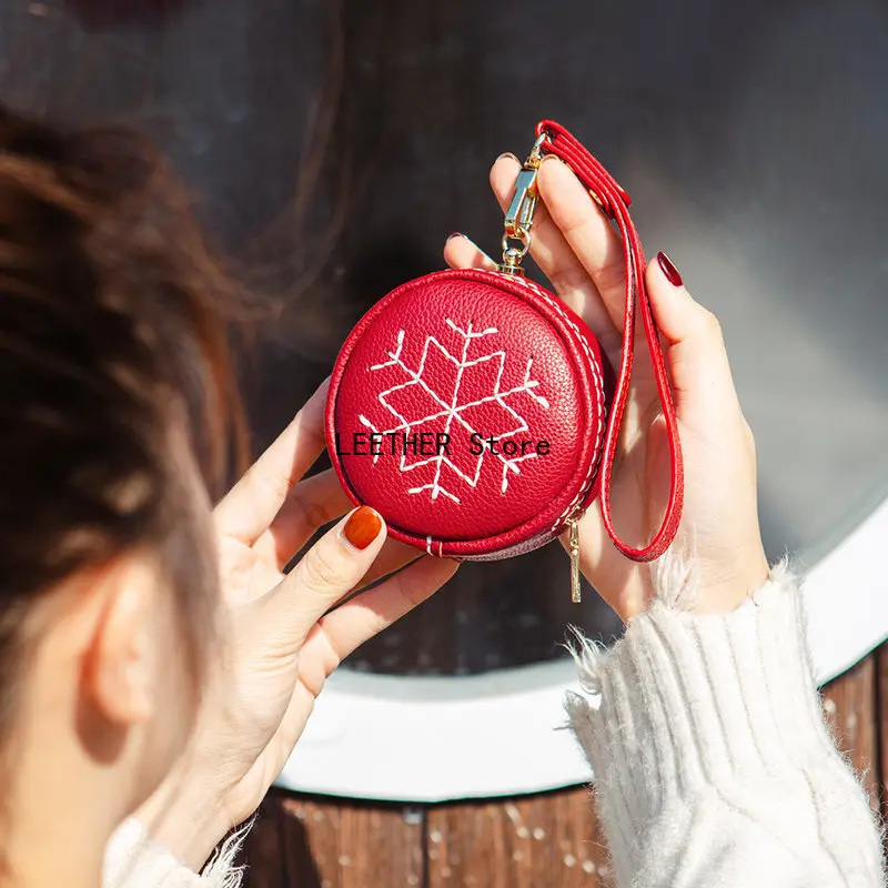 Япония стальное лезвие DIY кожаный кошелек монеты Рождество Снежинка монетница die