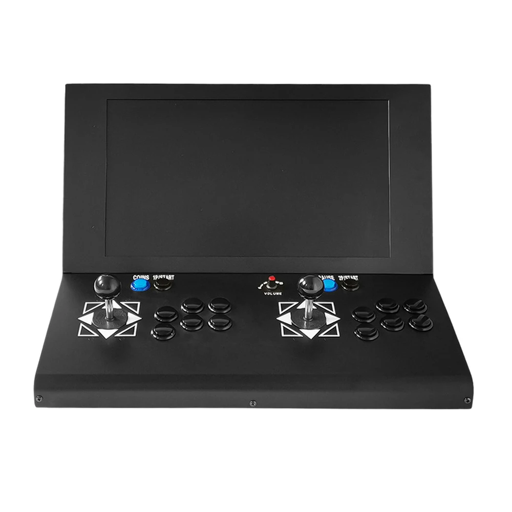

Home version mini arcade console single/2 player 10 inch screen 3D portable pandora box with 4237 games