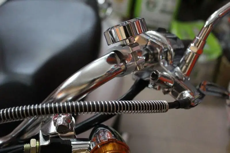 Лучшие серебряные часы на руль мотоцикла для Harley Davidson Softail Heritage классические