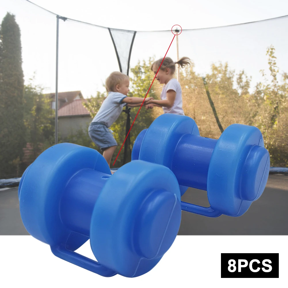 8 шт. батут корпуса полюс Кепки PE зажигающейся защитное покрытие для стола крючок