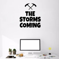 lovely storms wall sticker removable self adhesive watercolo nursery kids room wall decor nordic style home decoration