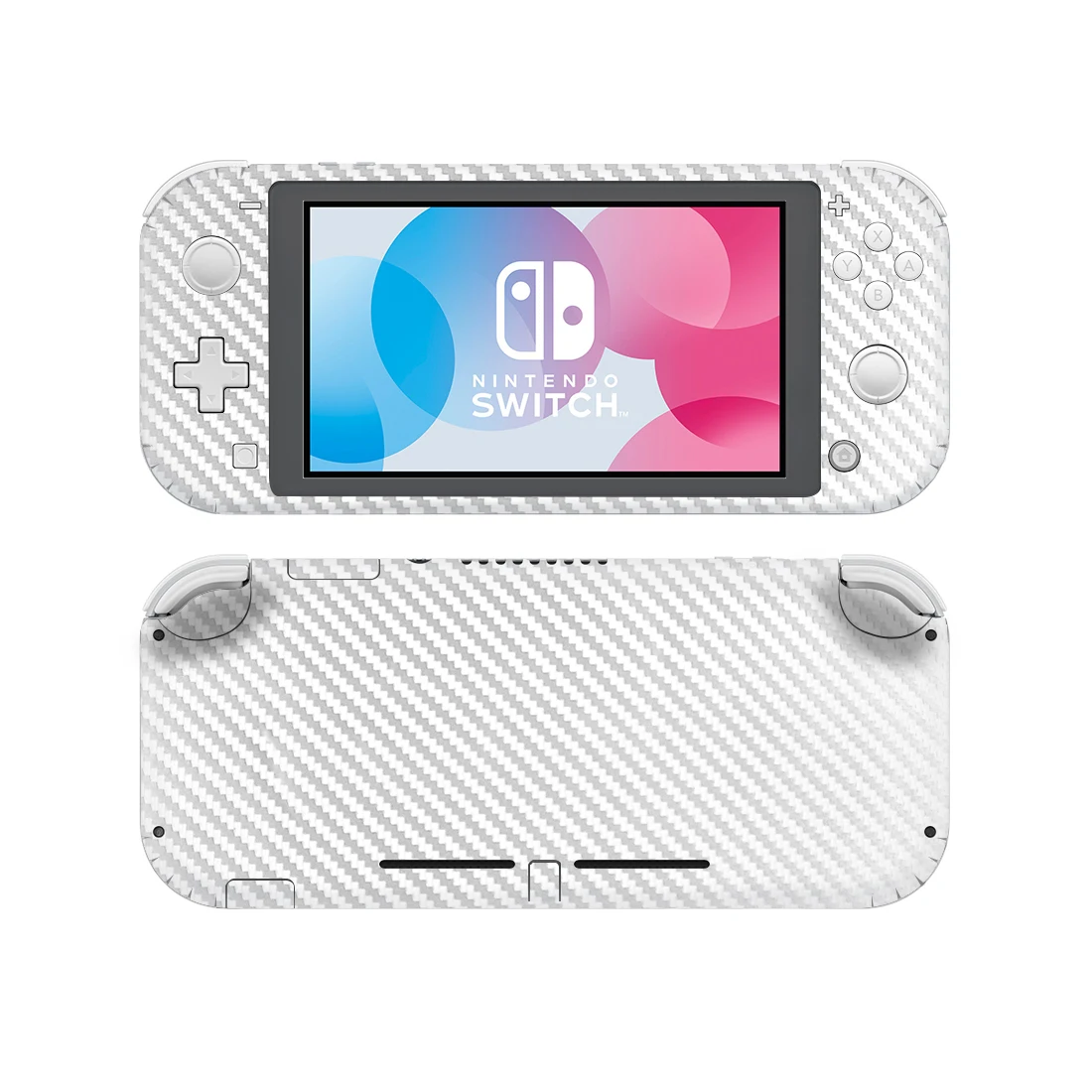 Стильная виниловая наклейка из углеродного волокна для Nintendo Switch Lite NSL защитная