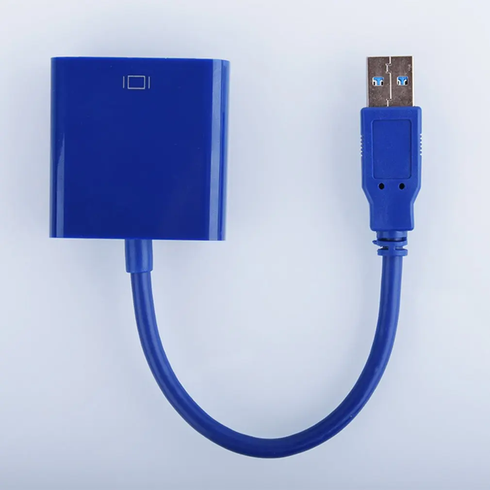 Переходник с USB 3 0 на Vga Usb Удлинительный кабель подключи и работай интерфейсом