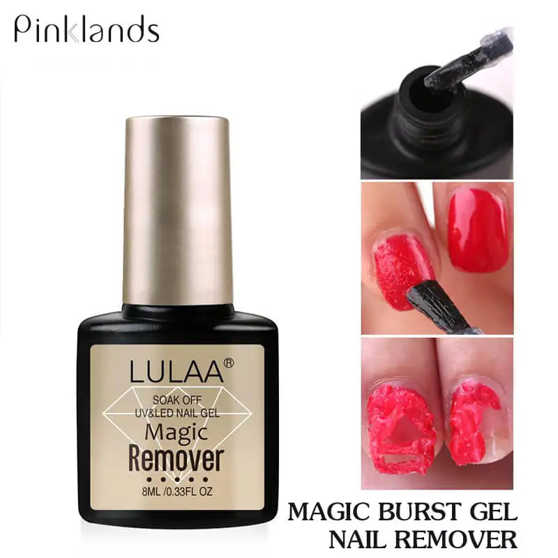 УФ-гель для ногтей Burst Magic Nail Remover Жидкость для удаления липкого слоя Замачивание Гель-лак обезжириватель очиститель маникюрные инструменты