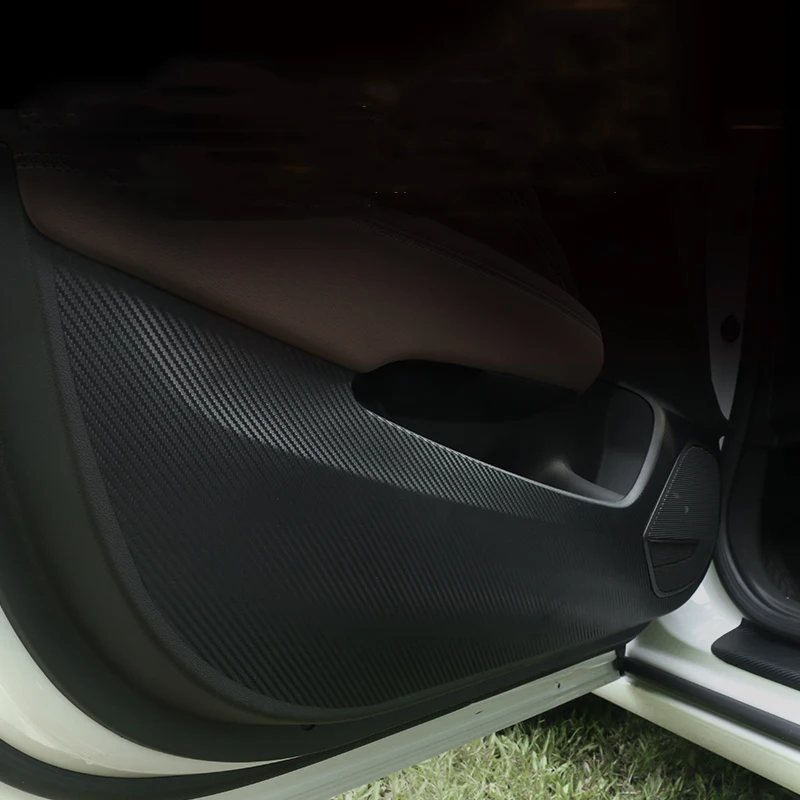 

Lsrtw2017 Fiber Leather Car Door Sticker Anti-kick Film for Buick Regal Gs Opel Insignia 2017 2018 2019 2020 Accessories Auto