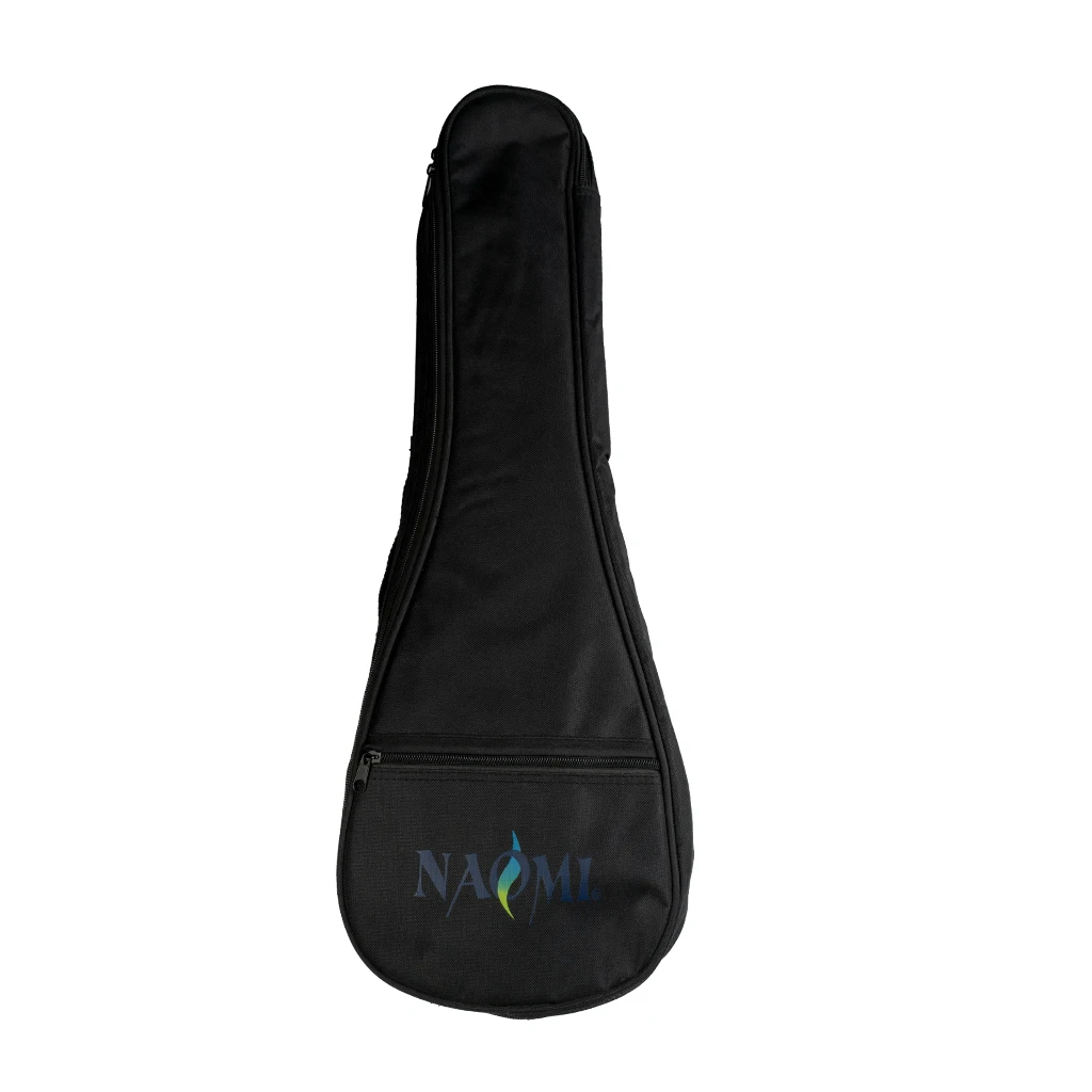 

23 Inch Ukuele Ukulele Gig Bag Black Canvas Waterproof Bag Backpack Handbag Concert 23'' Banjolele Bag