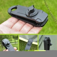 10x caravan clips for caravan tent boat trailer cover clip windproof awning accessories snap tarp groundsheet camping tent f5k4
