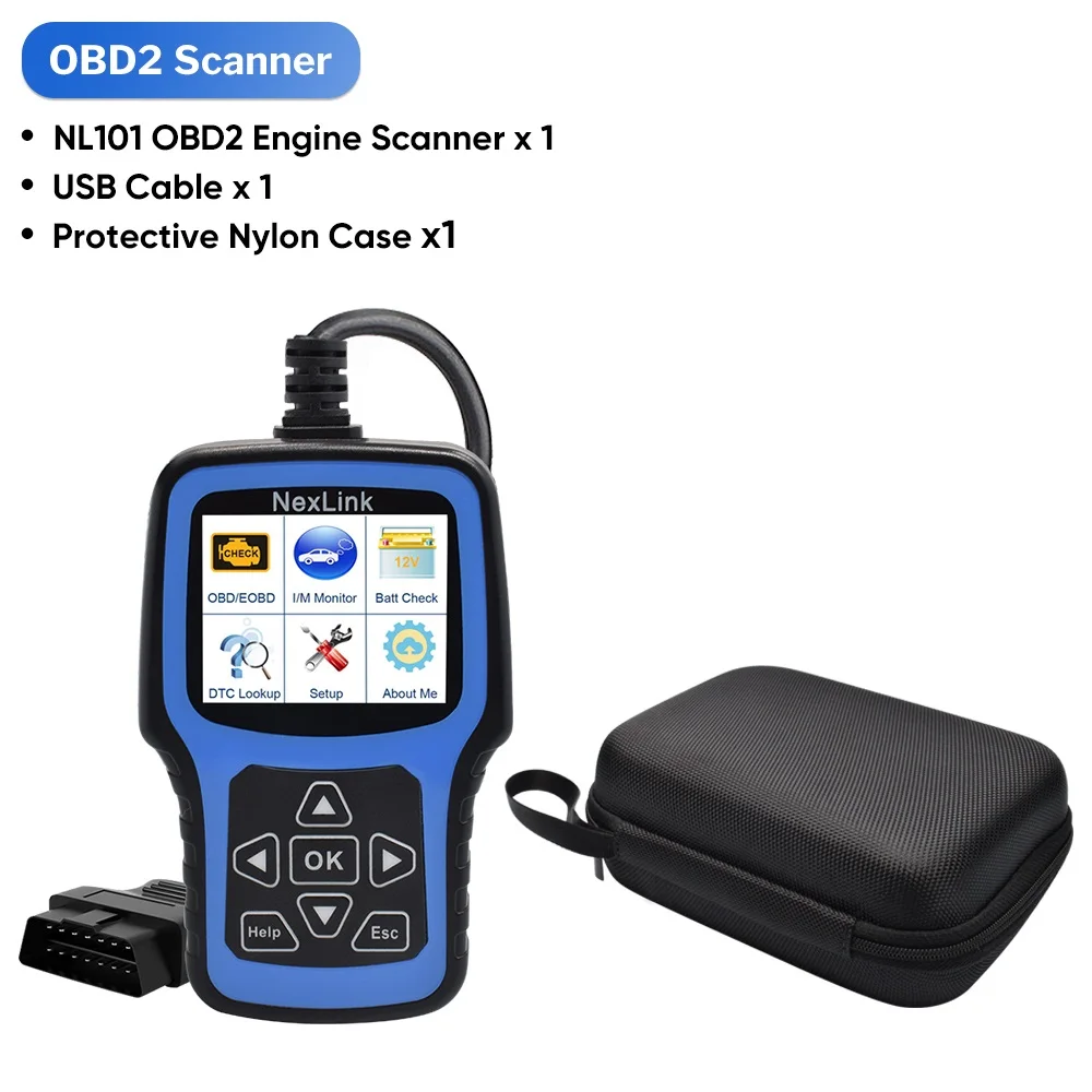 OBD2 Scanner Deelife OBD2 Профессиональный Автомобильный сканер ODB2 Авто Самостоятельная Диагностика Бортовая Диагностика машины инструмент для ODB II OBD 2 считыватель кодов - Цвет: OBD2 Scanner
