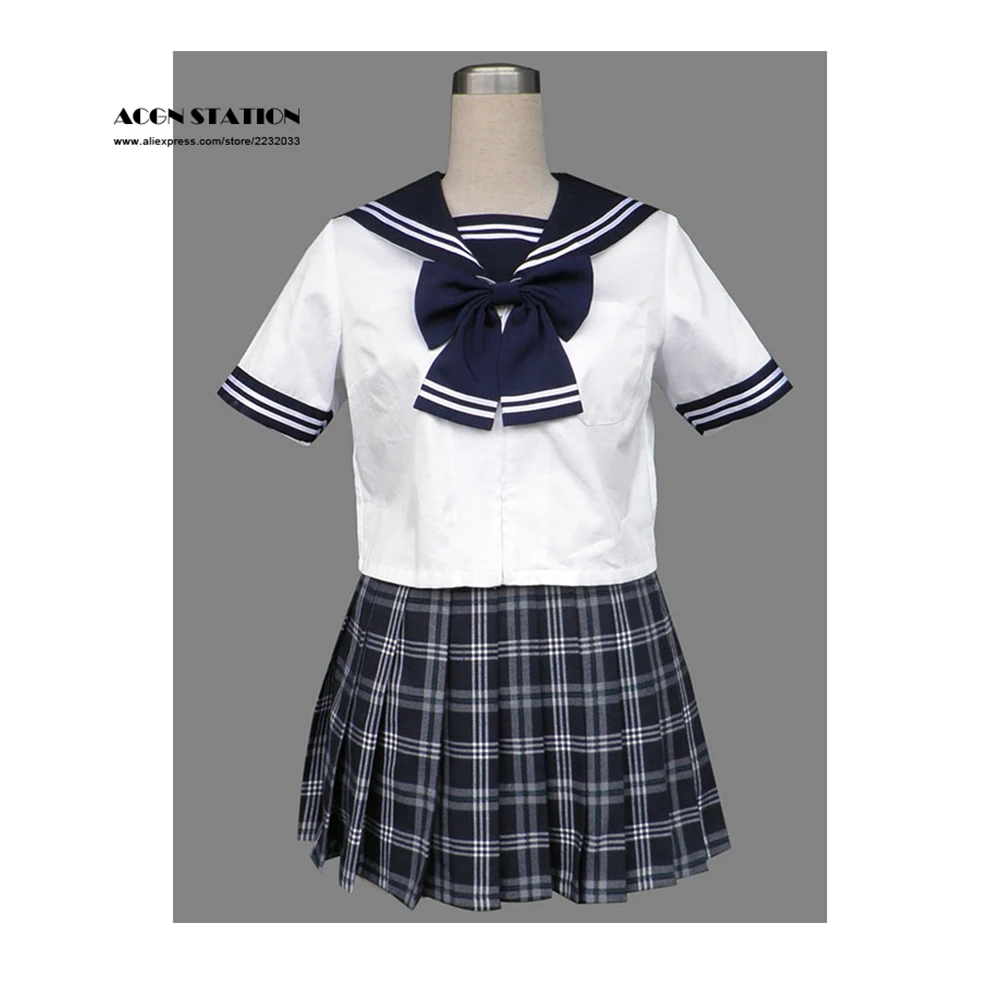 Бесплатная доставка Синяя юбка пачка в клетку красивые рубашки с коротким