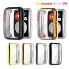 Защитный чехол для часов Huawei Watch 2 в 1, мягкий ультратонкий прозрачный защитный чехол из ТПУ с цветным покрытием