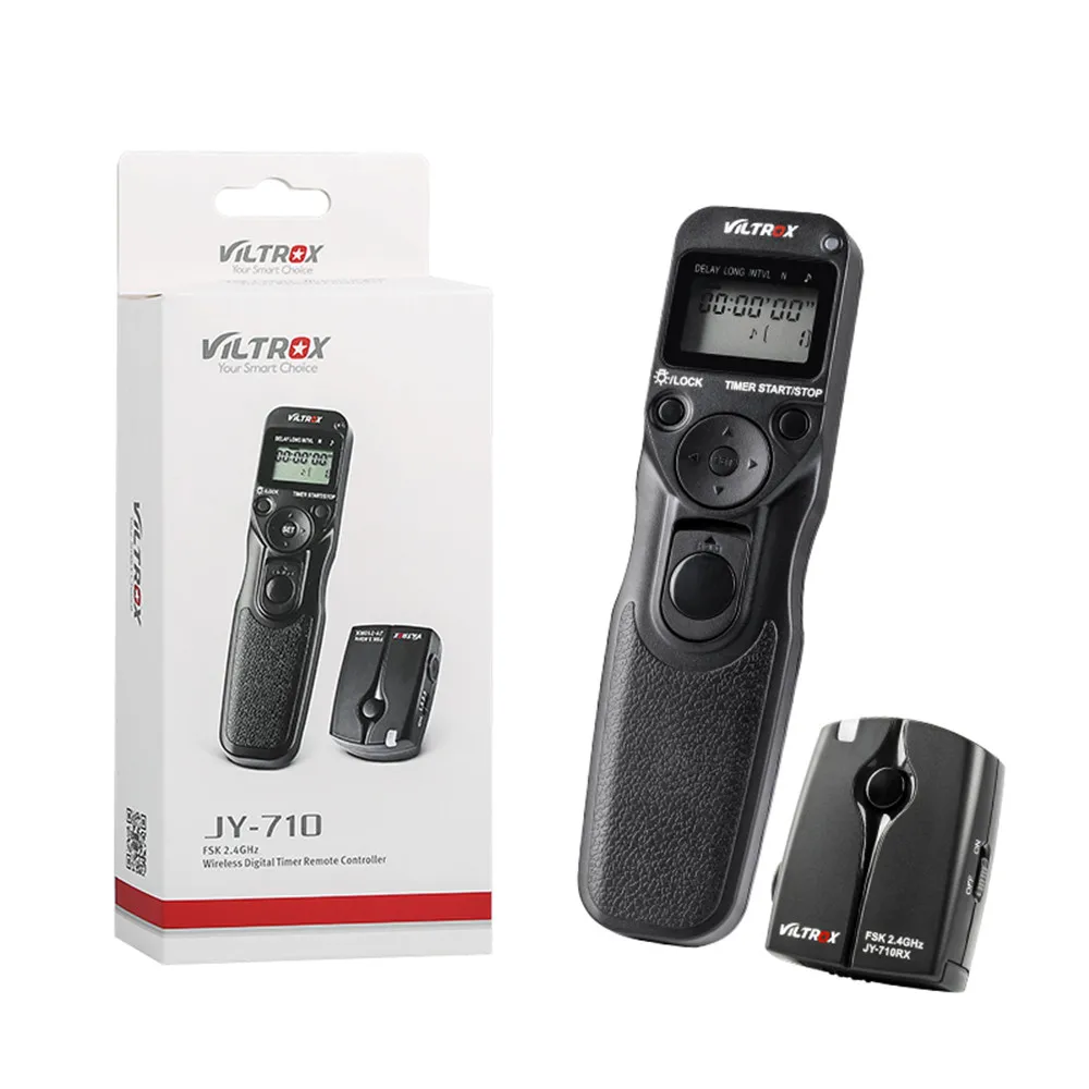 Viltrox JY-710-N3 камера беспроводной Таймер дистанционное управление спуска затвора для Nikon D90 D3200 D5600 D5500 D7200 D760 D750 D600 Z6 Z