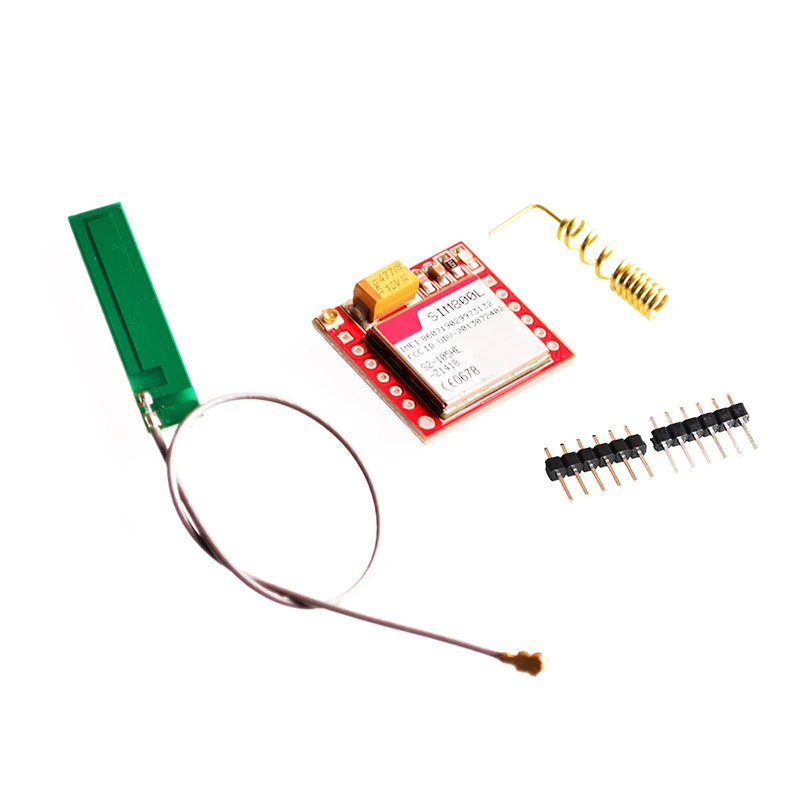 

SIM800L GPRS GSM Module Micro SIM Card Core Quad-band TTL Serial Port Antenna PCB Wireless WIFI Board for Arduino Smart Phone