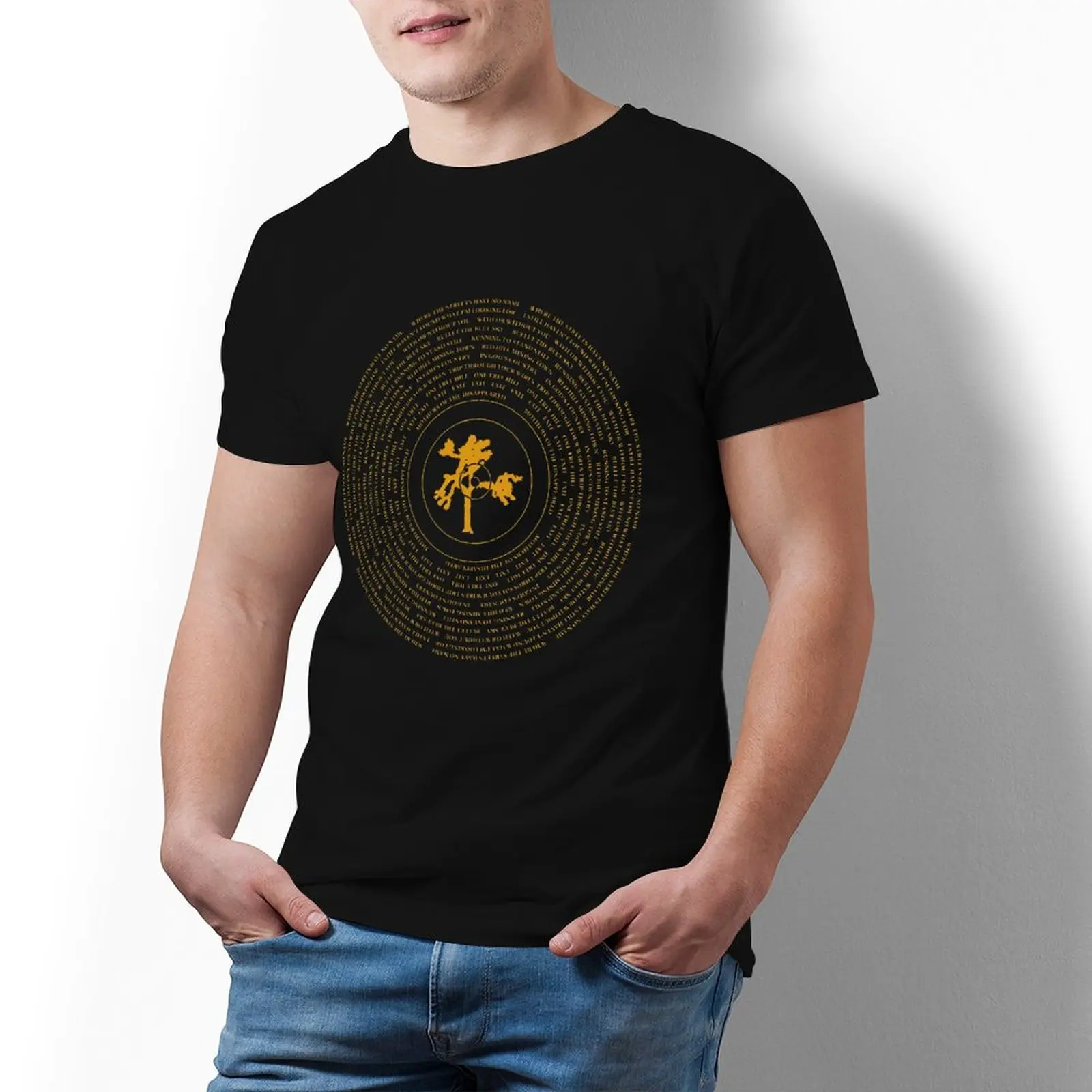 

Music Tshirt Cute 100 Percent Cotton Short Sleeves T Shirt Printed Summer T-Shirt Men Big