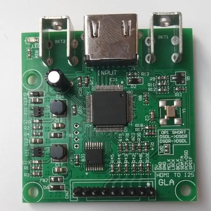 

Модуль цифрового аудиосигнала I2S/DSD/SPDIF для отдельной экстракции HDMI