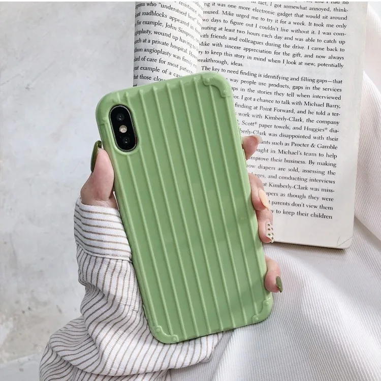 Цветной силиконовый мягкий телефонный чехол для iphone xs max xr x 6s 6 7 8 Роскошный 360
