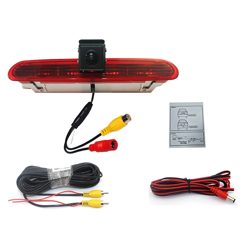 Car Waterproof High Brake Light Reversing Camera Rear View for Fiat Doblo Opel Combo | Автомобили и мотоциклы