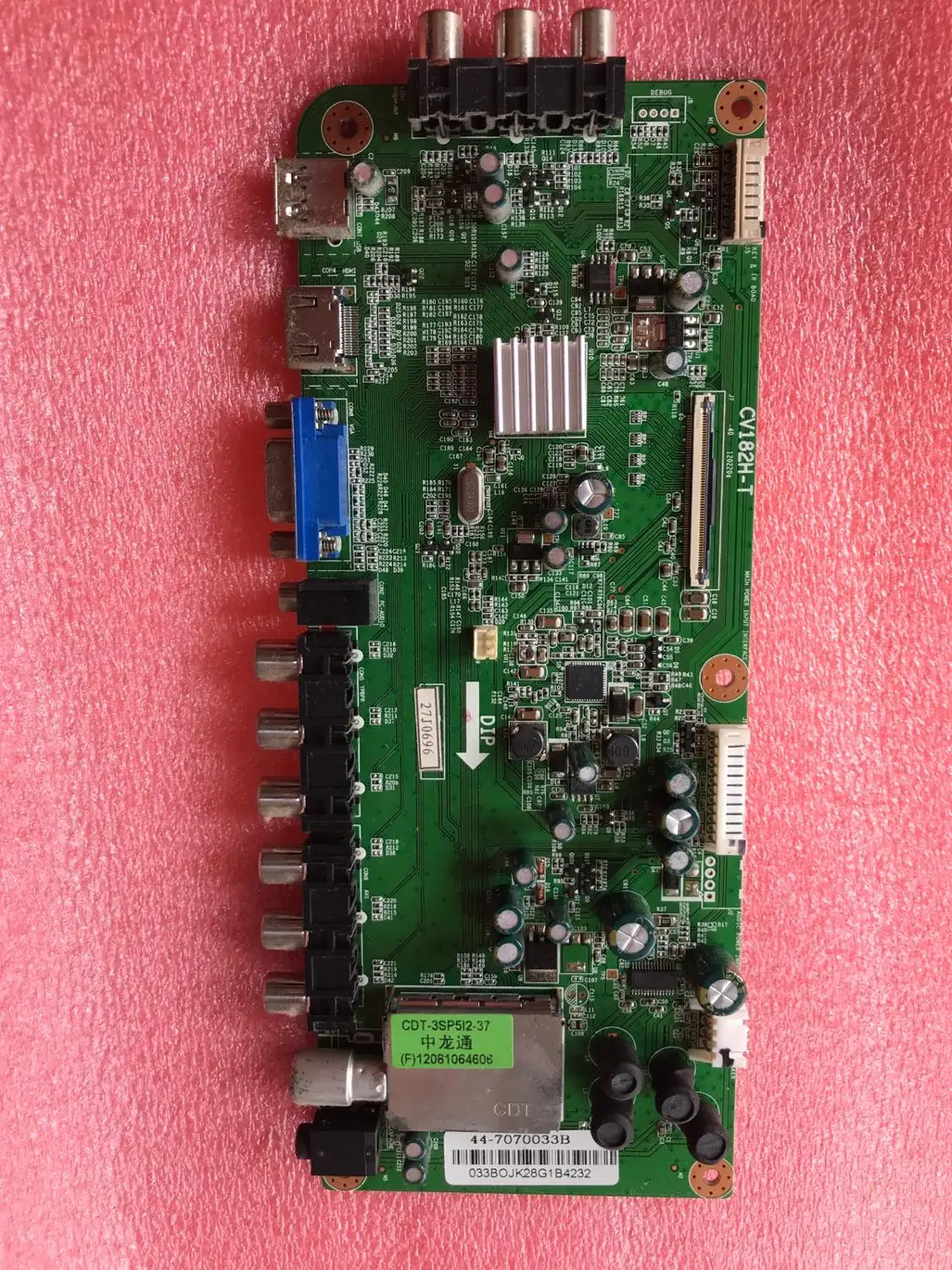 

Tongfang LE-32TL1900-32TM1000-32TM1600DC CV182H-T motherboard tested well