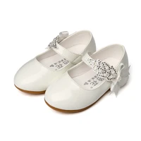 black white pink baby girls leather shoes kids shoes princess cocktail party shoes for baby girls wedding dress shoes 1 3 4 5 6t
