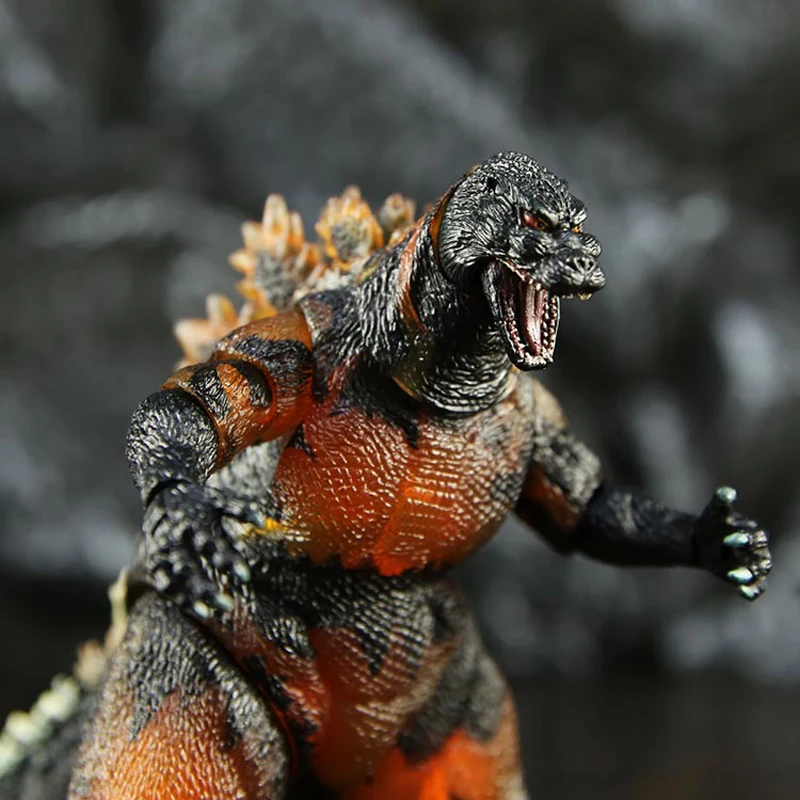 NECA Movie Gojira vs Destoroyah Burning 1995 ПВХ фигурка модель игрушка кукла подарок | Игрушки и