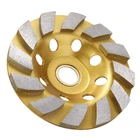 Диск шлифовальный для бетона, гранита, керамики, 100 мм, алмазный шар