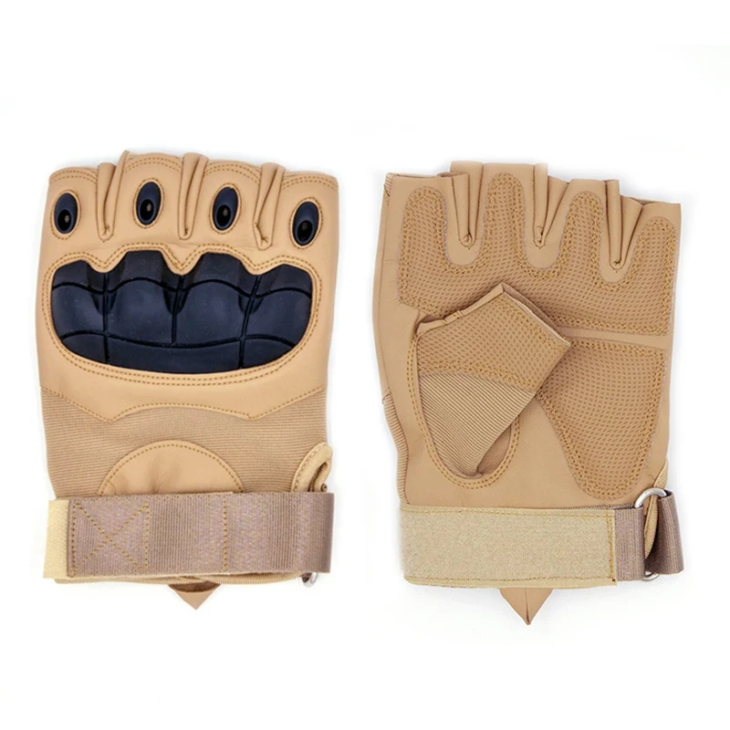 Уличные тактические перчатки без пальцев Военная армейская съемка походная