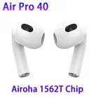 Беспроводные TWS-наушники Air Pro 40 Airoha 1562T, Bluetooth-наушники с датчиком светильник и зарядным чехлом, Super Bass PK Air3 i90000 i99999