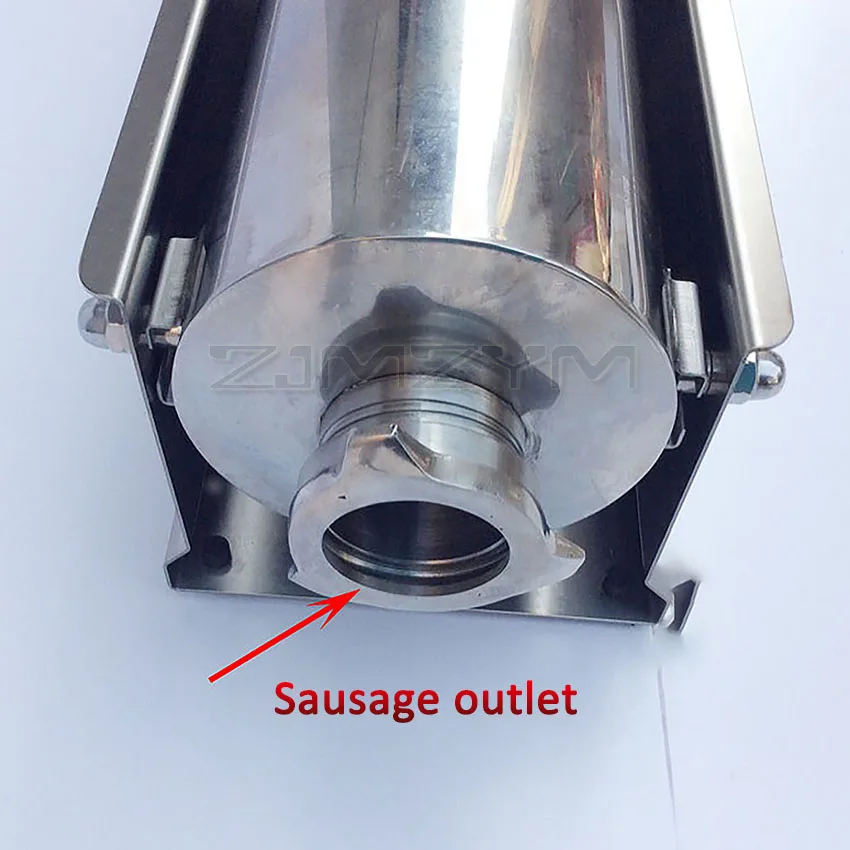 5L/7L Horizontal Manual Sausage Stuffer Filling Machine Stainless Steel Food Maker Stuffing Filler Meat Processor | Бытовая техника