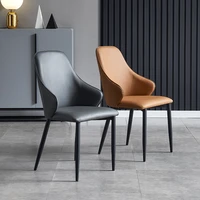 soft bag dining chair light luxury style household simple modern study stool designer nordic chair back fashion creativity