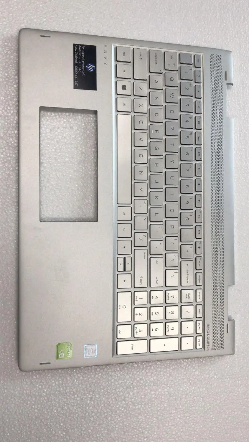 Comprar Para HP Envy X360 15-BP 15M-BP Teclado Reposamanos Plateado 920216-001