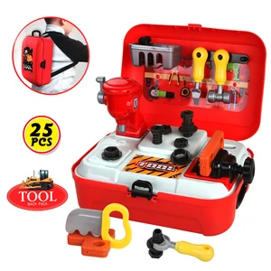 Детский миниатюрный набор инструментов для ремонта детей, набор инструментов для имитации, комплект для ролевых игр, развивающая игрушка для подарка, игры для мальчиков и девочек