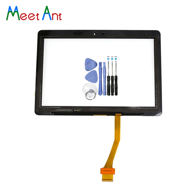 

High Quality 10.1" For Samsung Galaxy Tab 2 P5100 P5110 N8000 N8010 Touch Screen Digitizer Sensor Front Outer Glass Lens Panel