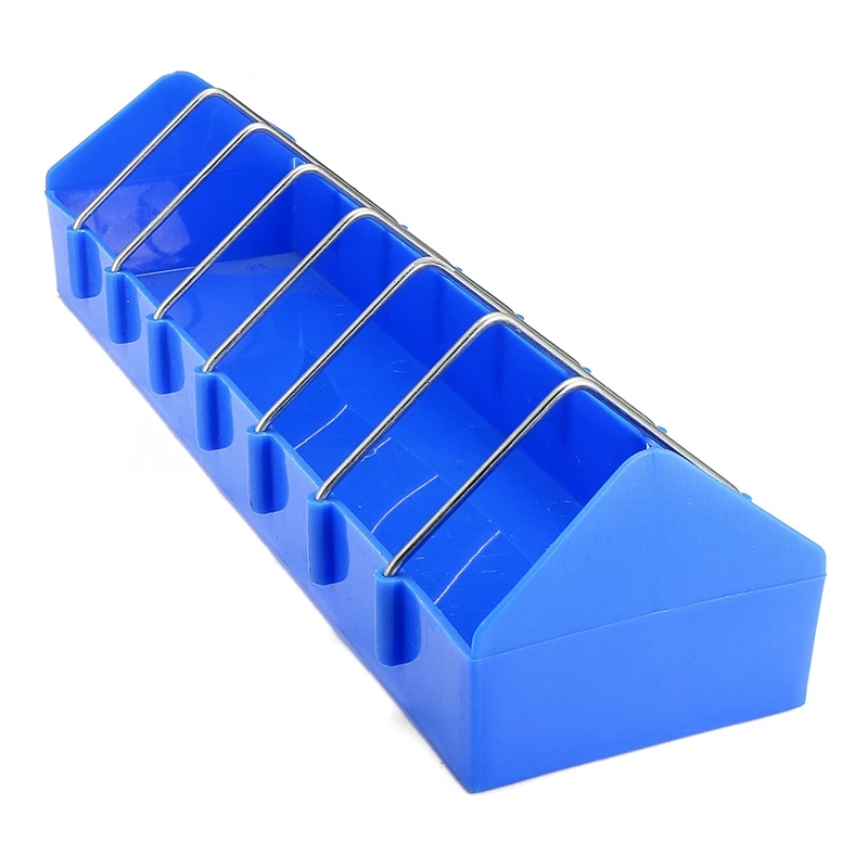 Alimentador de jaula de 16 pulgadas para aves, taza para mascotas, Paloma, suministros de comida, alimentaci&oacute;n de almacenamiento-2