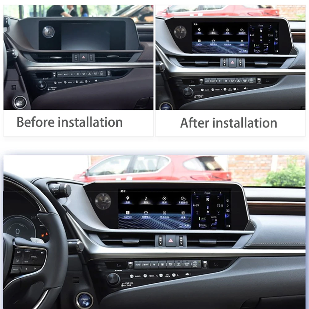 ZJCGO автомобильный мультимедийный плеер стерео GPS Радио Навигация Android 10 экран для