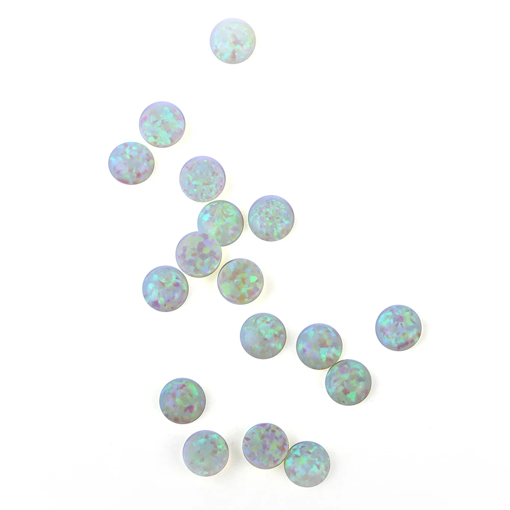20pcs/lot Amazing 1.5mm-10mm Round Cabochon Synthetic OP65 Loose Opal Stone Beads | Украшения и аксессуары