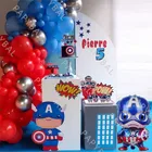 73 шт., воздушные шары Капитан Америка