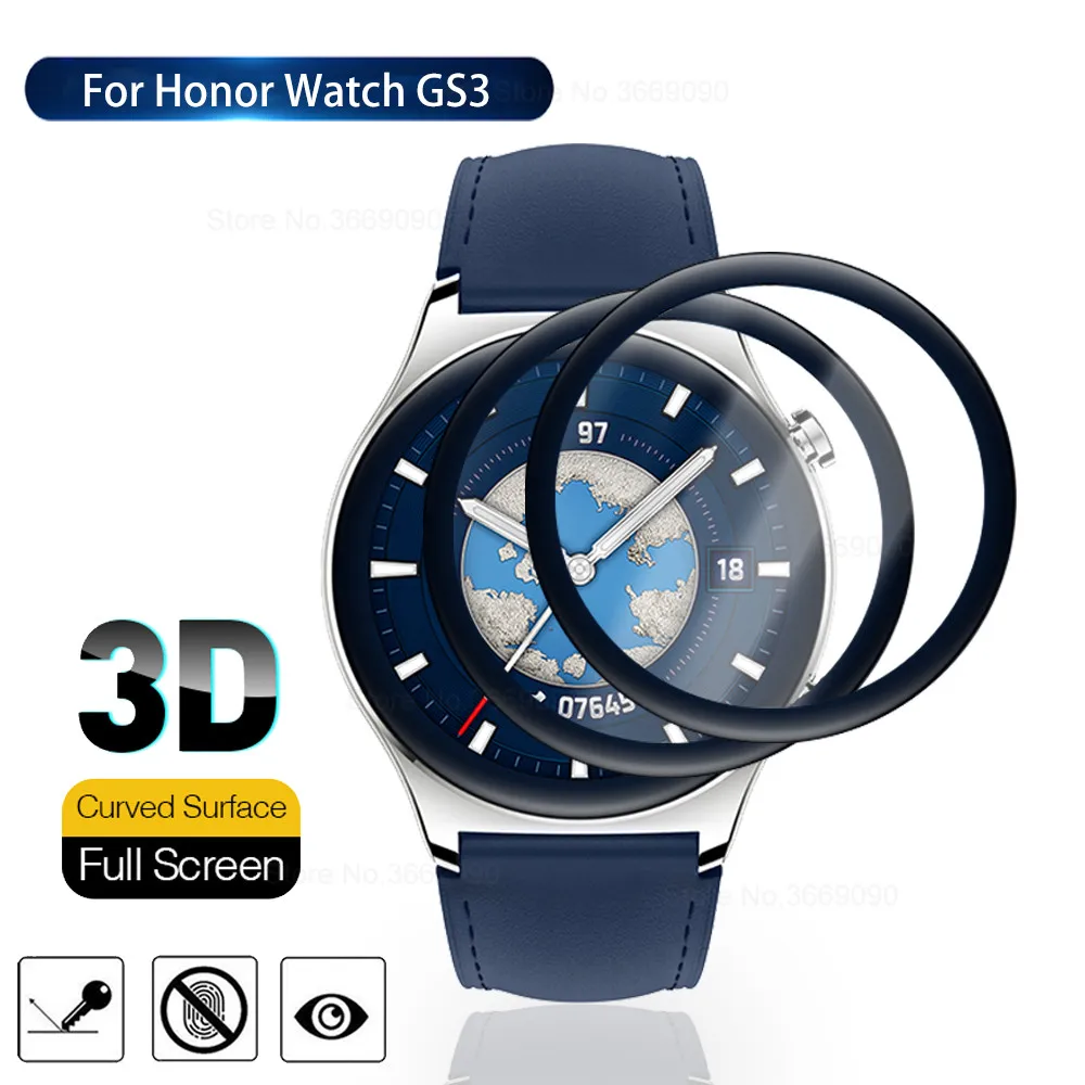 

3D изогнутая мягкая защитная пленка для Honor Watch GS3, защитная пленка для экрана, стекло для часов xoner gs3, пленка для умных часов honer Watchgs3