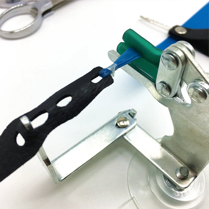 Завязанный резиновый инструмент помощник для плоской Рогатка c резиновой лентой