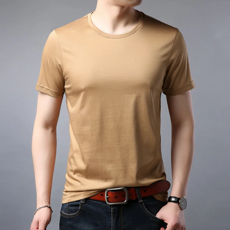 

2021 new Summer T shirt men o-neck short-sleeved T shirts 582196